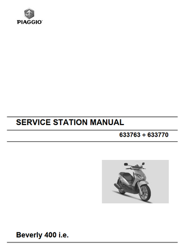 PIAGGIO BEVERLY 400ie BV400ie SCOOTER