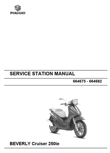 PIAGGIO BEVERLY BV CRUISER 250ie SCOOTER