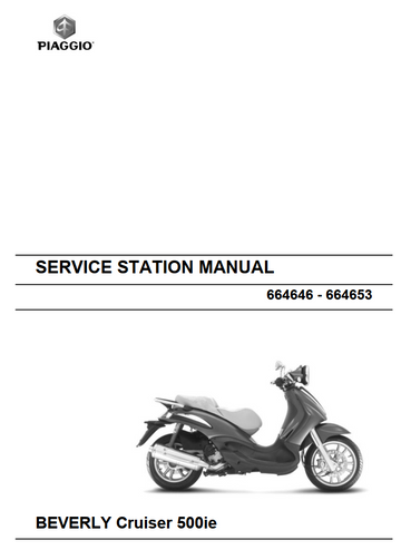 PIAGGIO BEVERLY BV CRUISER 500ie SCOOTER