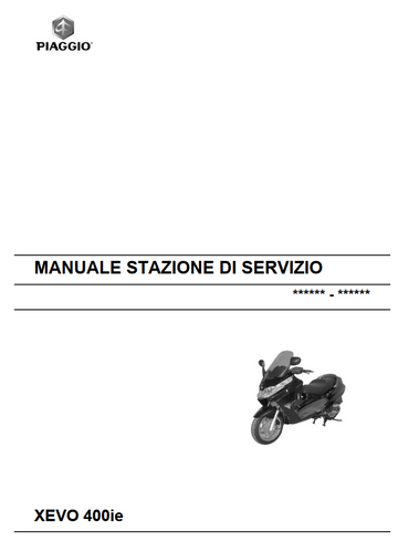 PIAGGIO XEVO 400 400ie 399cc SCOOTER