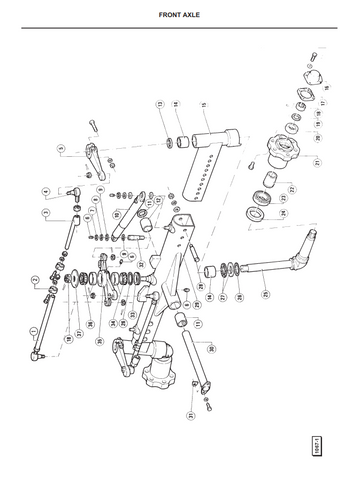 SAME LASER 110 130 150 TRACTOR