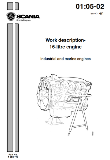 SCANIA DC16 AND DI16 DC DI 16 DIESEL ENGINE
