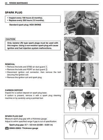 SUZUKI DF300 4 STROKE V6 OUTBOARD 2007 ONWARDS