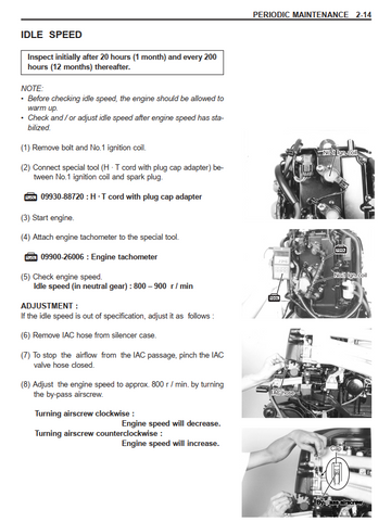 SUZUKI OUTBOARD DF40 DF50 MARINE BOAT