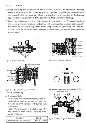 SUZUKI TS185 TS125 TS125R TC125 T125 BIKE SERVICE REPAIR MANUAL