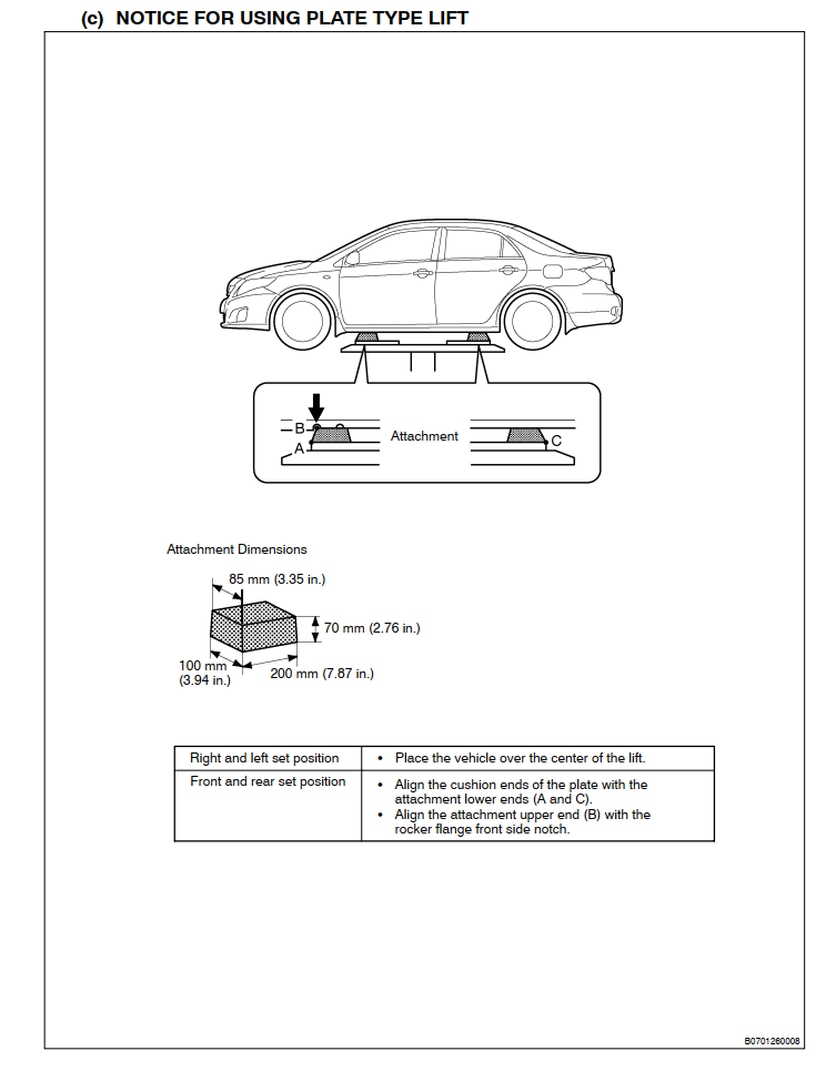 TOYOTA COROLLA ZRE152 SERIES 2009-2012