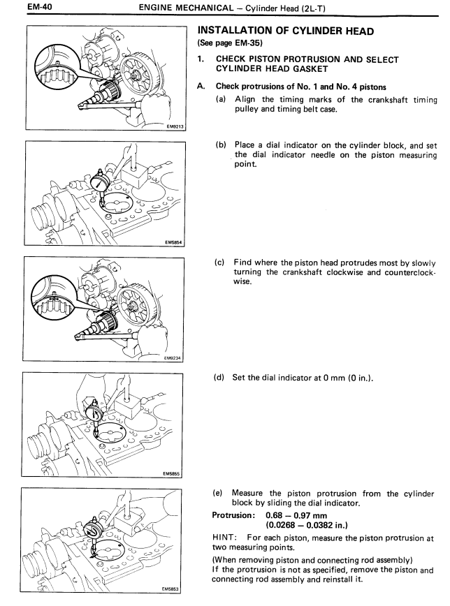 TOYOTA DYNA 1984-1995 TRUCK