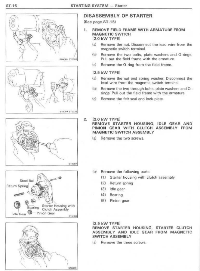 TOYOTA HIACE HILUX CRESSIDA L 2T 2L-T ENGINE