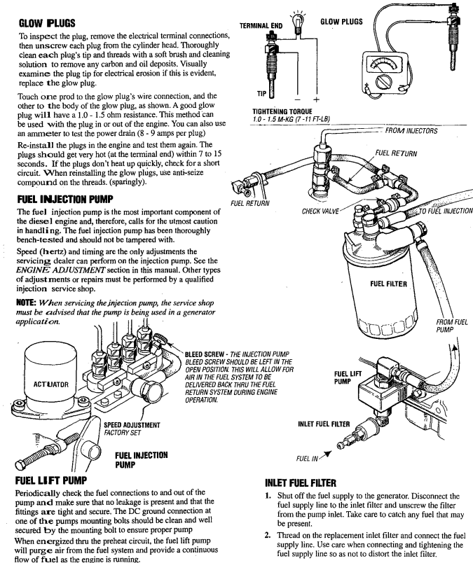 WESTERBEKE 65A FOUR MARINE DIESEL ENGINE