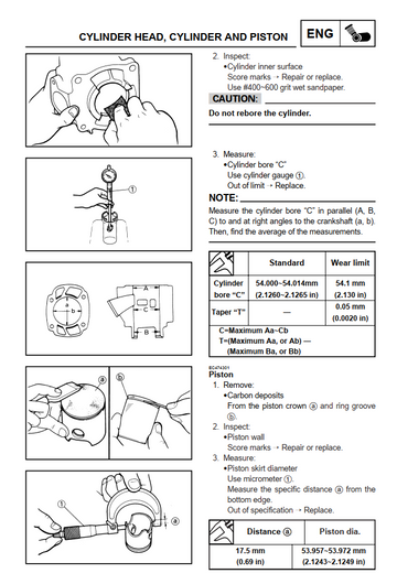 YAMAHA YZ125 BIKE WORKSHOP SERVICE REPAIR, PARTS, OWNER'S MANUAL