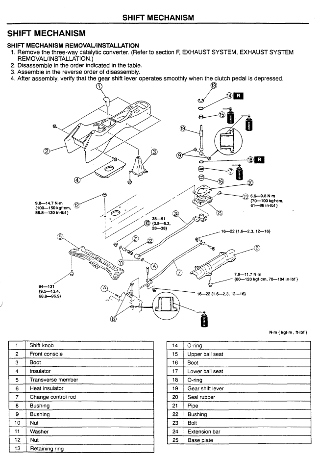 MAZDA 626 MX6 GF 2.0L 2.5L 1998-2002
