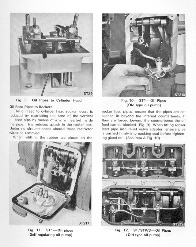 LISTER DIESEL ST ST1 ST2 STW2 STW3 STW2M STW3M ENGINE