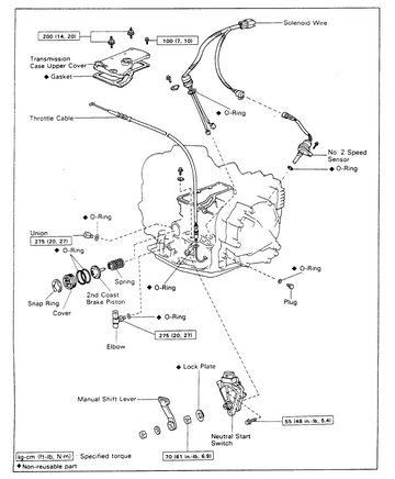 TOYOTA CAMRY V6 A540E A-540E ATSG AUTOMATIC TRANSMISSION