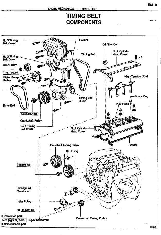 TOYOTA COROLLA AE80 AE82 AE86 1983-1987