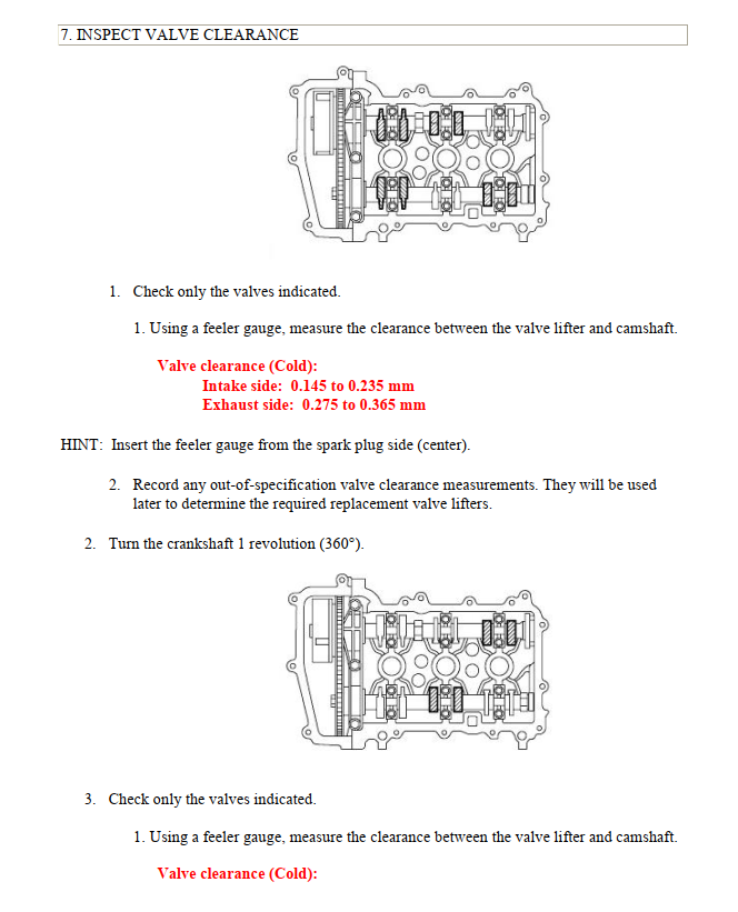 TOYOTA DAIHATSU 1KR-FE 1.0L ENGINE