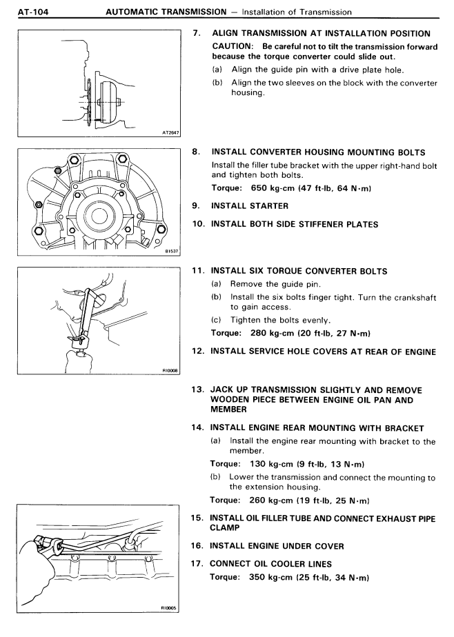 TOYOTA HILUX SURF 4RUNNER 1987-2002