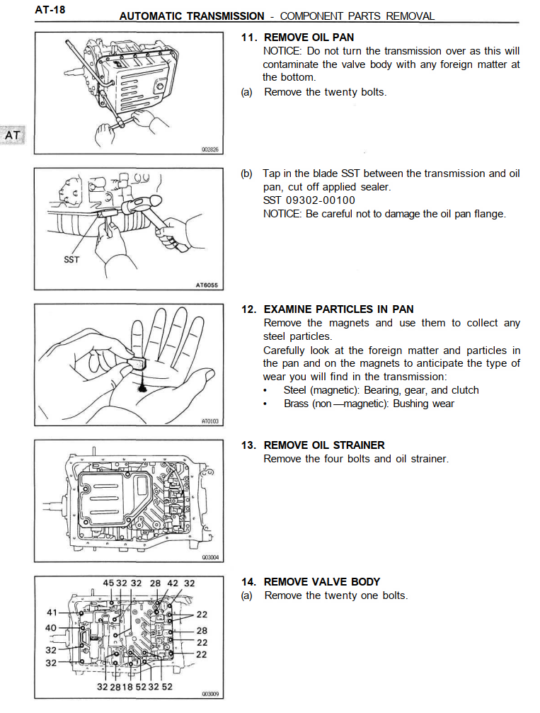 TOYOTA LANDCRUISER A440F A442F A440L AUTO TRANSMISSION