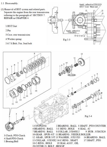 TYM T233 - T273 HST TRACTOR