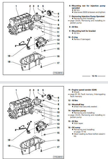VOLKSWAGEN TDI 2.5L 150-5 CYLINDER DIESEL MARINE ENGINE