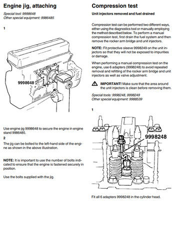 VOLVO TAD1240 TAD1241 TAD1242 TWD1240 GE VE INDUSTRIAL ENGINE