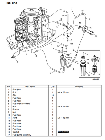 YAMAHA 55D 75A 85A 2-STROKE OUTBOARD MOTOR