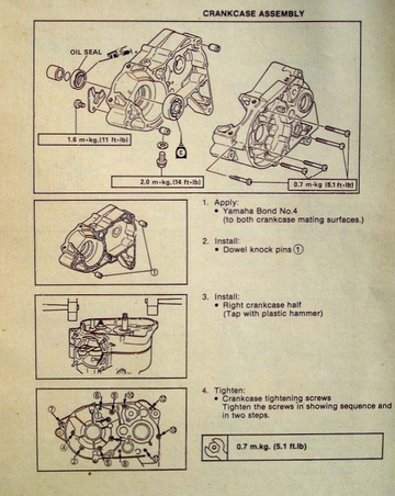 YAMAHA RX100 RX135 RX 100 135 RXG ESCORTS