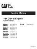 854F 854E DIESEL ENGINE MANUAL
