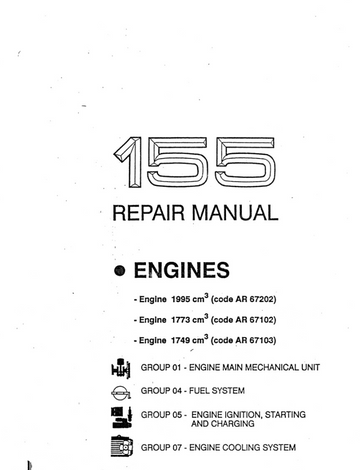 ALFA ROMEO 155 1992-1998