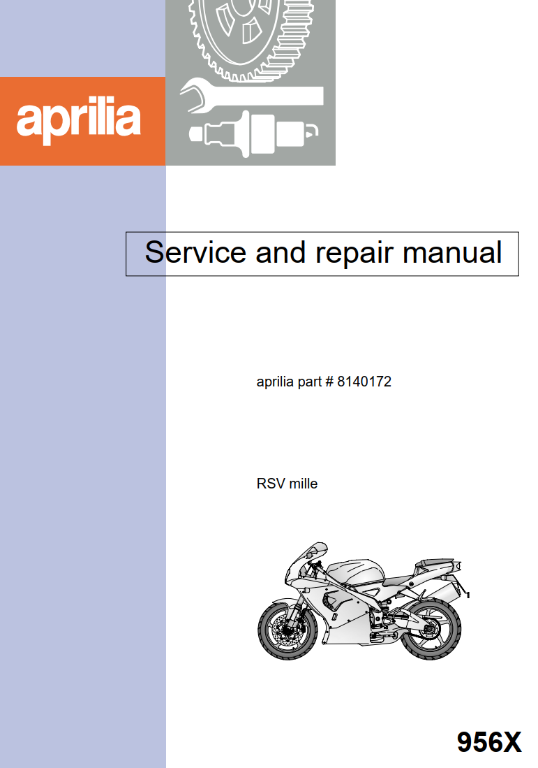 APRILIA RSV MILLE 1000 1000R 1998-2003 BIKE