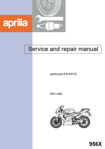 APRILIA RSV MILLE 1000 1000R 1998-2003 BIKE