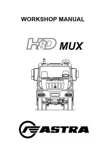 ASTRA HD8 MUX CONCRETE MIXER TRUCK