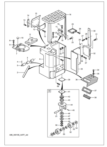 ATLET FORKLIFTS PARTS MANUAL