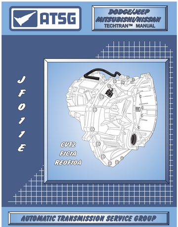 ATSG TRANSMISSION JF011E F1CJA (2WD) W1CJA (4WD) RE0F10A