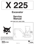 BOBCAT 225 X225 COMPACT EXCAVATOR