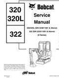 BOBCAT 320 SERIES EXCAVATOR