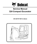 BOBCAT 324 COMPACT MINI EXCAVATOR