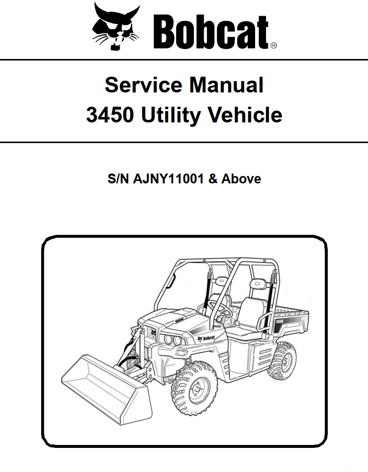 BOBCAT 3450 UTILITY VEHICLE