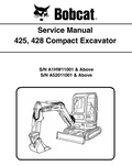 BOBCAT 425 428 COMPACT EXCAVATOR