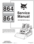BOBCAT 864 864 HIGH FLOW BICS SKID LOADER