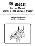 BOBCAT CT225 CT230 COMPACT UTILITY TRACTOR