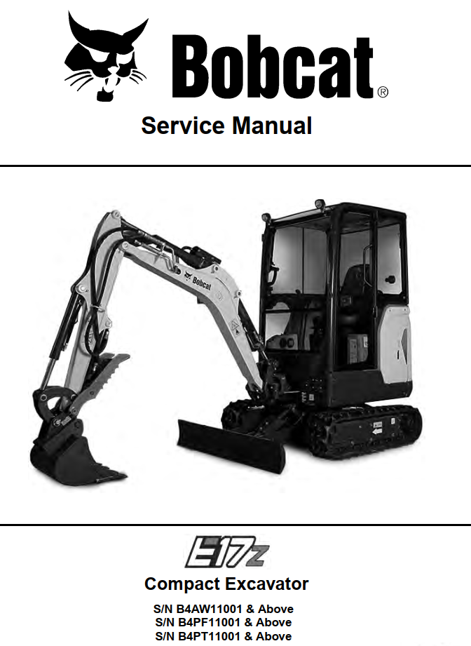 BOBCAT E SERIES E17Z COMPACT EXCAVATOR