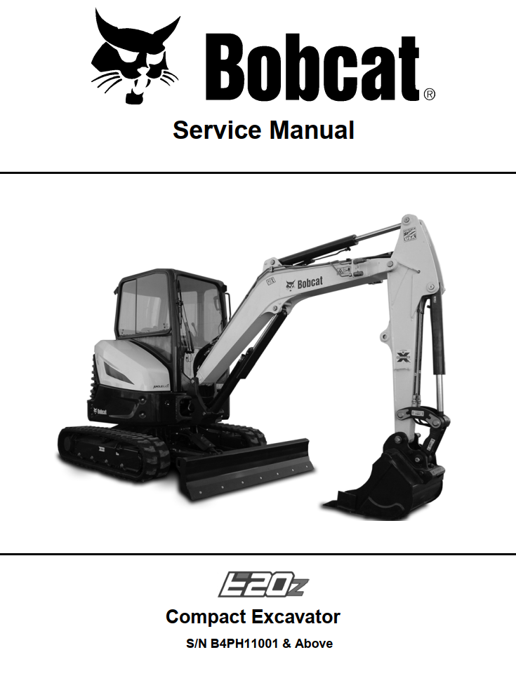 BOBCAT E SERIES E20Z COMPACT EXCAVATOR