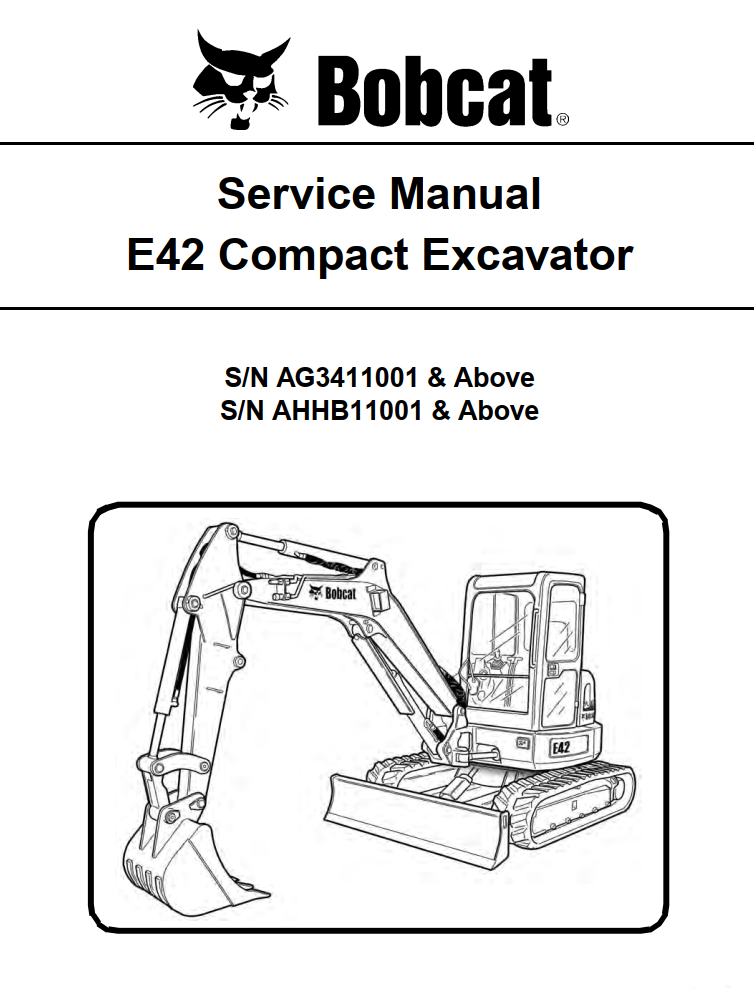 BOBCAT E SERIES E42 COMPACT EXCAVATOR