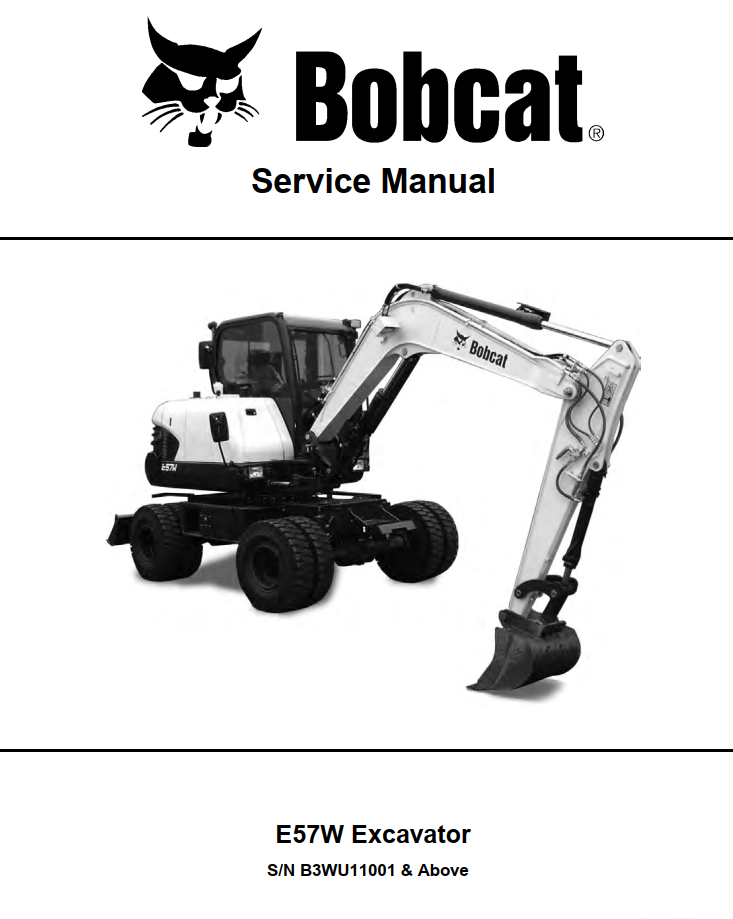 BOBCAT E SERIES E57W COMPACT EXCAVATOR