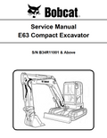 BOBCAT E SERIES E63 COMPACT EXCAVATOR