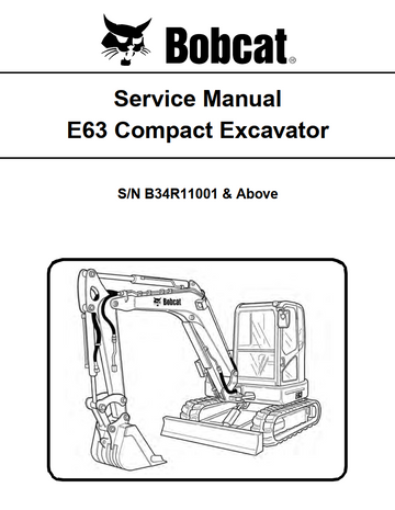 BOBCAT E SERIES E63 COMPACT EXCAVATOR