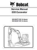 BOBCAT E SERIES E85 COMPACT EXCAVATOR