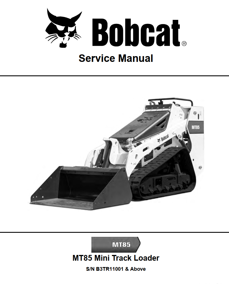 BOBCAT MT85 MINI TRACK LOADER