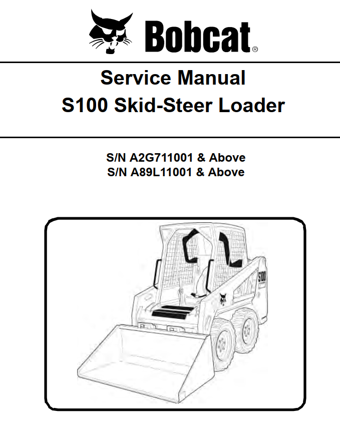 BOBCAT S100 BICS SKID STEER LOADER