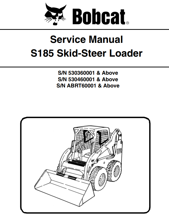 BOBCAT S185 BICS SKID STEER LOADER